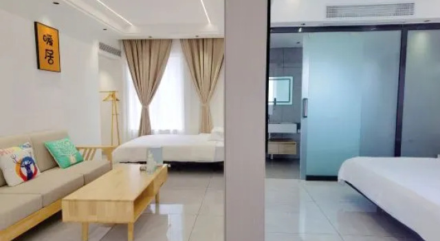 Семейный люкс c 1 комнатой Guanlan Residence, Weizhou Island (Catholic Church Shell Beach Branch)
