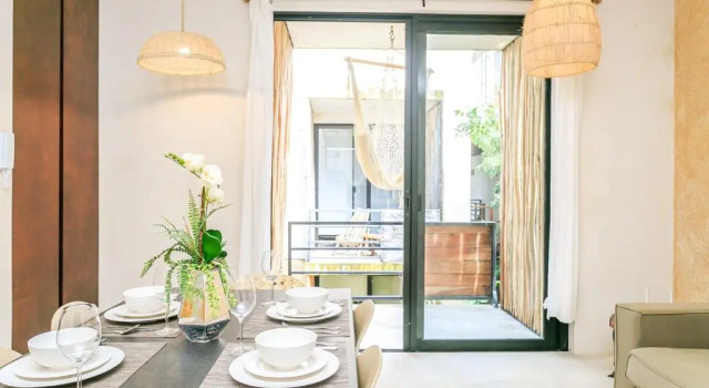 Eco-chic blended with elegance 24 7 security & Wi-Fi!