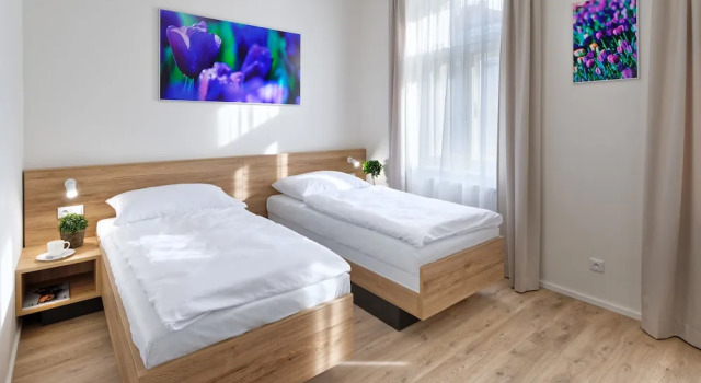Двухместный номер Standard с видом на город DownTown Suites Jugoslavska