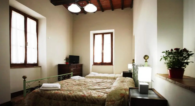 Трёхместный номер Deluxe Agriturismo Le Stringaie