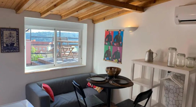 Студия Studio ensoleillé avec terrasse proche d'Amoreiras