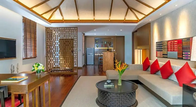 Двухместный люкс Deluxe с видом на горы Pullman Luang Prabang