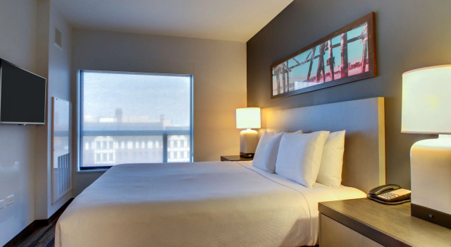 Двухместный люкс c 1 комнатой Hyatt House Chicago/Evanston