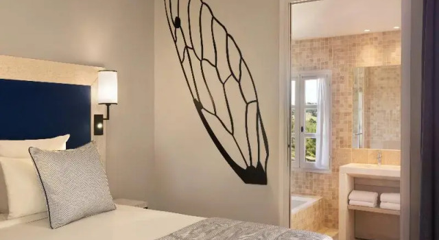 Двухместный номер Deluxe с балконом и с видом на море Le Fregate Provence