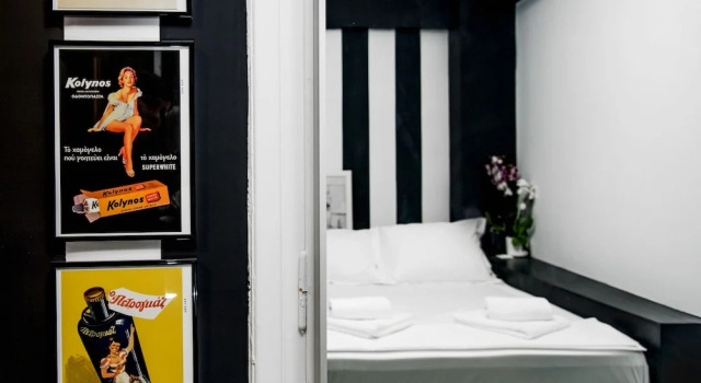 Home Plus Harmonia, Забронировать Отель Отели Афины с парковкой, рядом с Театр Каролос Коун "Театрон технис", Парковка