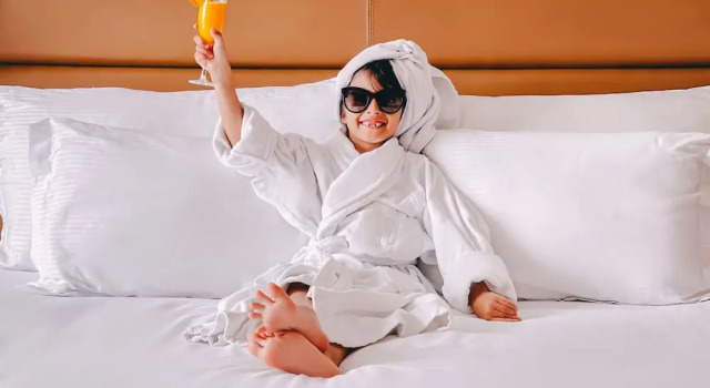 Четырёхместный номер Deluxe с видом на город Kenzi Tower Hotel