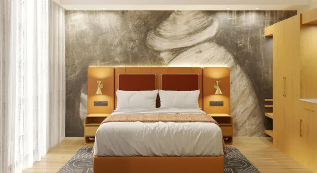 Standardowy dwuosobowy pokój i balkonem Mpilo Boutique Hotel