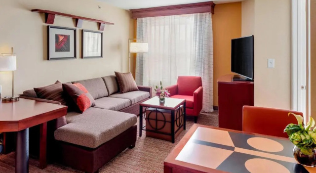 Двухместный люкс c 1 комнатой Residence Inn by Marriott Auburn