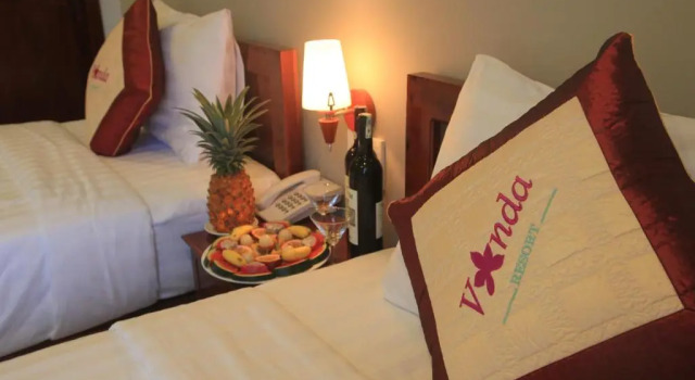 Номер Superior с видом на воду Laverder Resort