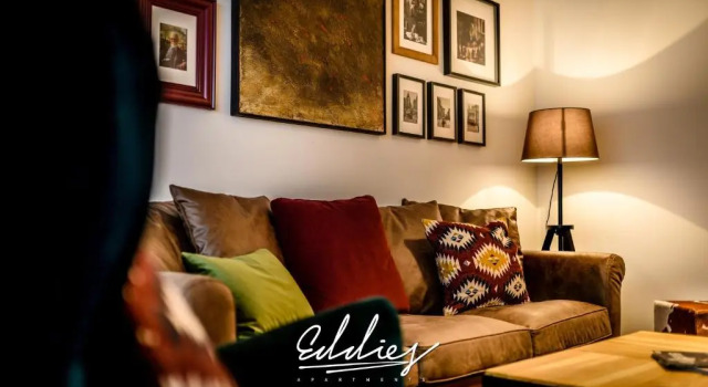 Апартаменты Deluxe с 2 комнатами с балконом Eddie’s Design Apartments