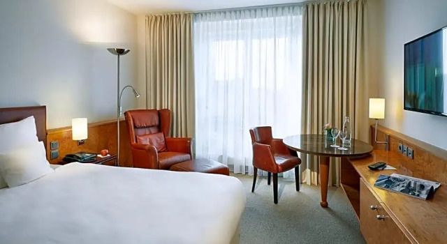 Одноместный номер Deluxe Lindner Hotel Dusseldorf Airport, part of JdV by Hyatt