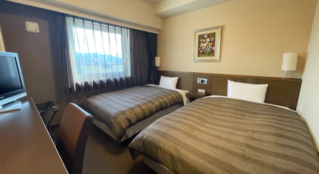 Двухместный номер Comfort Hotel Route-Inn Tsuruoka Ekimae
