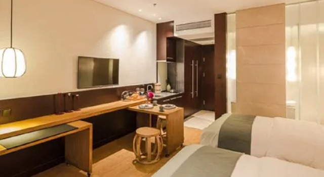 Номер Standard с видом на внутренний двор Huangshan Demaotang Hotel