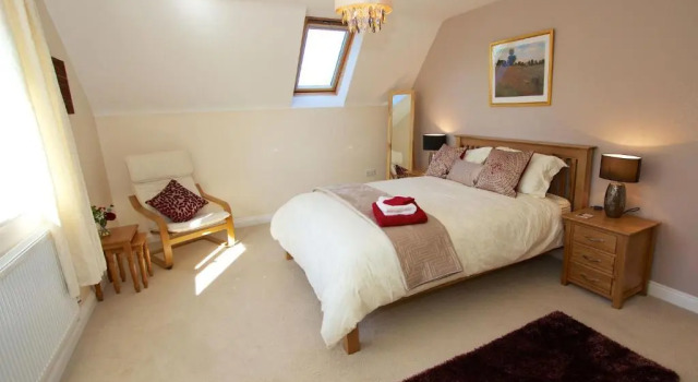 Luxo Casal quarto Henbere Farm BB
