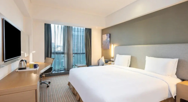 Двухместный номер Minifridge Standard Holiday Inn Express Shanghai Jinsha by IHG