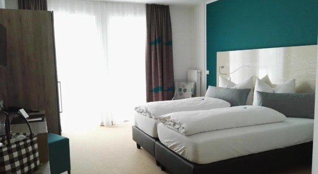 Двухместный номер Standard с балконом Allgäu Art Hotel