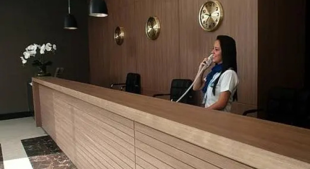 Кровать в общем номере Hotel Estação 101 - Itajaí