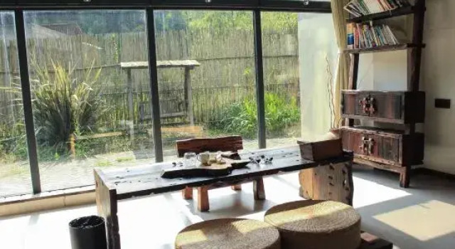Люкс c 1 комнатой с видом на сад Yunfuli Manor·Qingcheng Private Villa