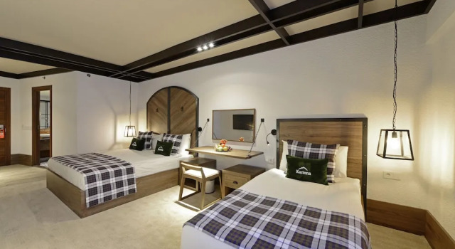 Luksusowy trzyosobowy pokój Karinna Hotel Uludag