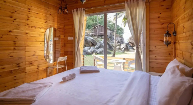 Ourem Palace, Reserva ahora Hotel Hoteles en Palolem con desayuno, Desayunos