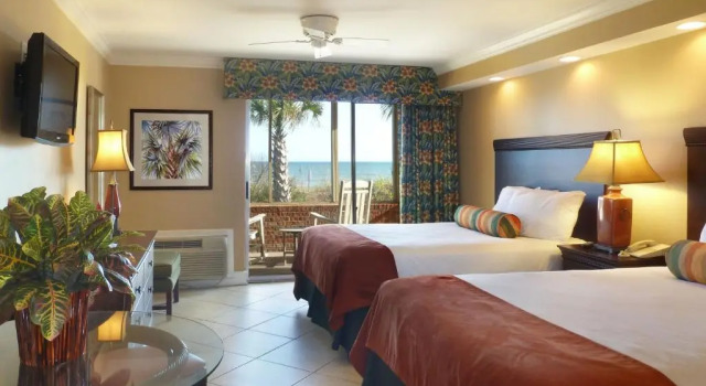 Четырёхместный номер Standard oceanfront The Oceanfront Litchfield Inn 251