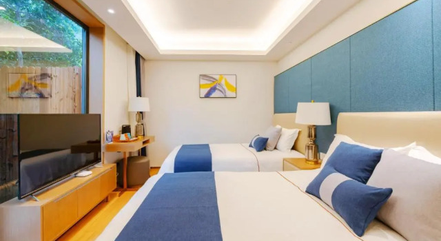 Семейный номер Standard с видом на сад Hangzhou Ziwei Boutique Homestay