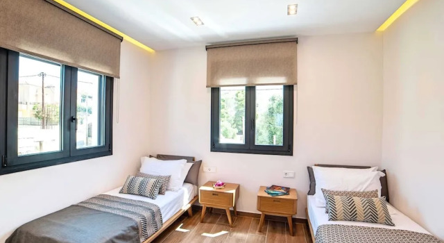Вилла 2 New Villas Next Each Other, Pool, Rent Separately or Together at Kournas Lake