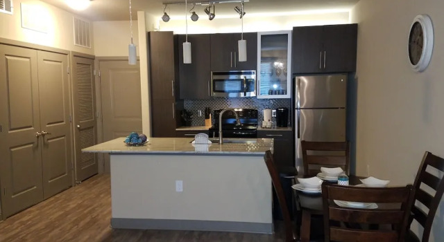 Апартаменты Executive c 1 комнатой с красивым видом из окна Corporate Apartments Downtown DeepEllum