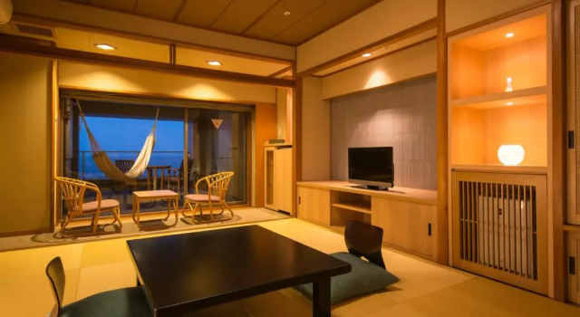 Номер Japanese Style with Terrace Hamanoyu