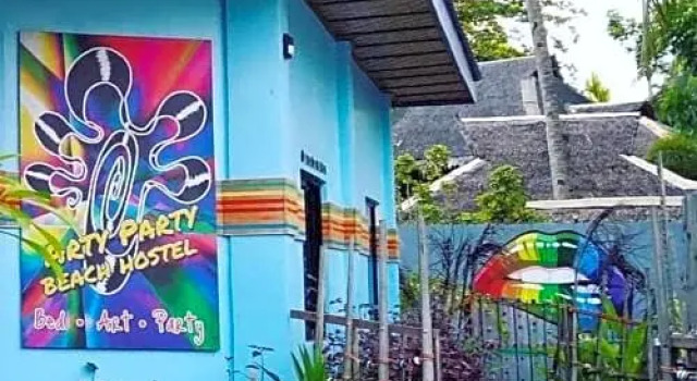 Arty Party Beach Hostel Dorm Room 5pax, Varaa Hostelli San Juan Siquijor Island
