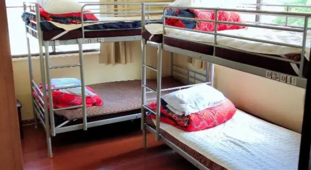 Кровать в общем номере Nikko Park Lodge Tobu Station