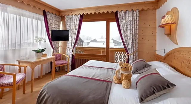 Двухместный номер Superior Chalet-Hôtel Neige et Roc, The Originals Relais