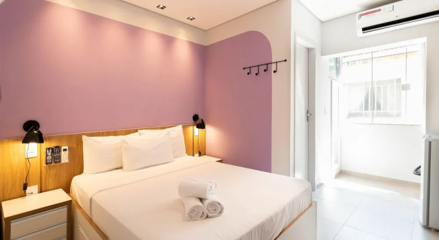 Двухместный номер Standard Coliving Vila Mariana - suítes novas próximas ao Parque Ibirapuera