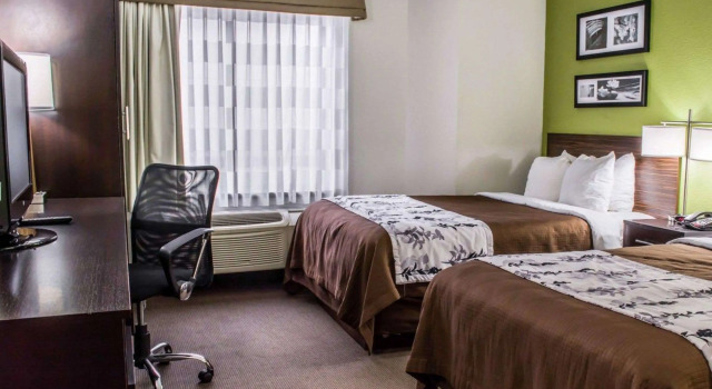 Четырёхместный номер Standard Sleep Inn Richmond South