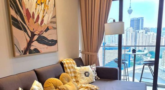 Lucentia| Contemporary 2BR KLCC View/ Infinity pool, Забронировать Отель Куала-Лумпур Федеральная территория Куала-Лумпур, рядом с Башни-близнецы Берджая Таймс-Сквэр
