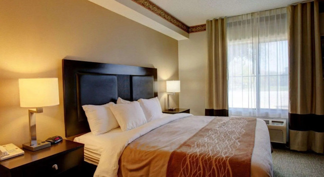 Люкс c 1 комнатой Comfort Inn & Suites Seguin