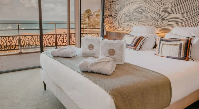 Двухместный номер Comfort с видом на море Hôtel Roz Marine Thalasso Resort