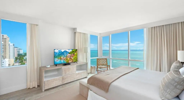 Апартаменты 3 Bedroom Full Ocean Front located at 1 Hotel & Homes Miami Beach -1219
