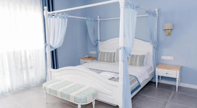 Двухместный номер Deluxe с видом на море Luvi Kaş Otel