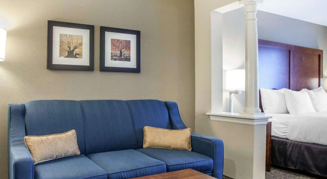 Двухместный люкс Business Comfort Inn & Suites Sturbridge-Brimfield