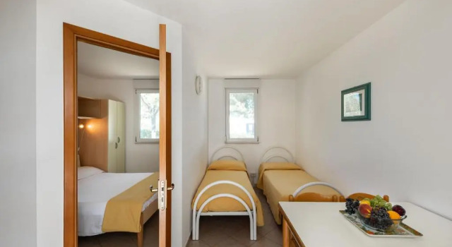 Семейные апартаменты с видом на море Residence Camping Atlantide