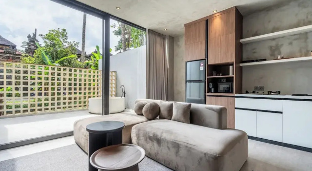 Студия Work Stay and Unwind - Jungle Vista Apartments in Ubud by BCG