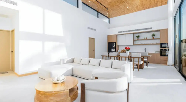 New 4BR Pool Villa Modern Oasis V283, Забронировать Вилла Отели Южного Таиланда с парковкой, Парковка