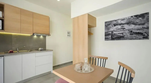 Двухместный люкс с балконом Athina Suites Luxury Suites Near The Sea Platanias