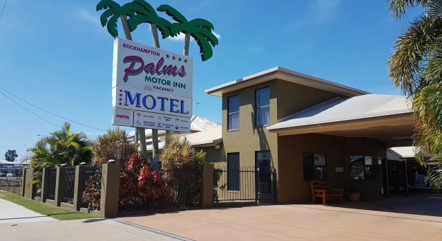 Rockhampton Palms Motor Inn, Забронировать Отель Рокгемптон Southern Great Barrier Reef, рядом с Department of Health Queensland