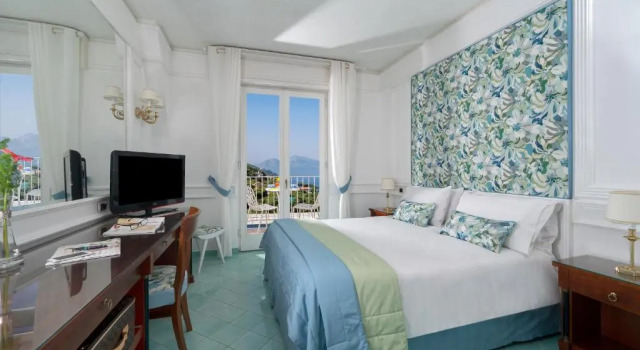 Трёхместный номер Classic с видом на море Hotel & Spa Bellavista Francischiello