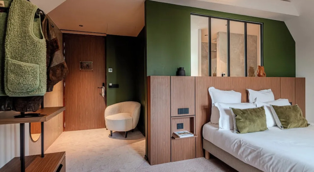 Номер Deluxe с частичным видом на море Hôtel Anne de Bretagne