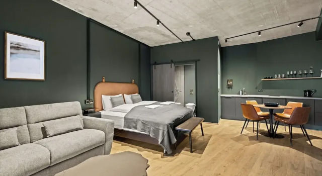 Студия Superior Aurora Nooks Apartments by Heimaleiga