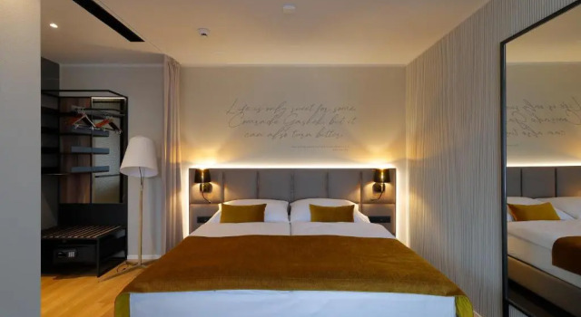 Superior Doppel Zimmer mit Balkon Hotel Prokop Square