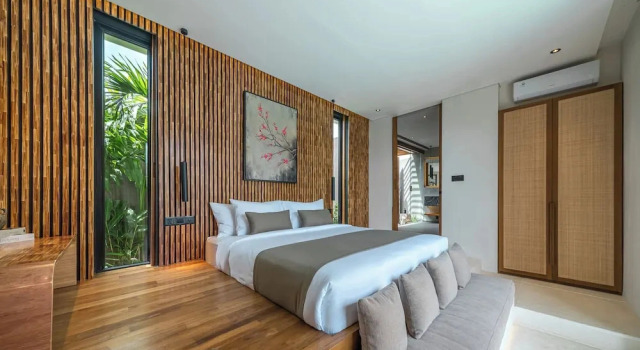 The Line - 5BR Luxury Villa with Cinema & Hot Tub in Umalas, Varaa Villa Mökit kohteessa Bali, Mökki